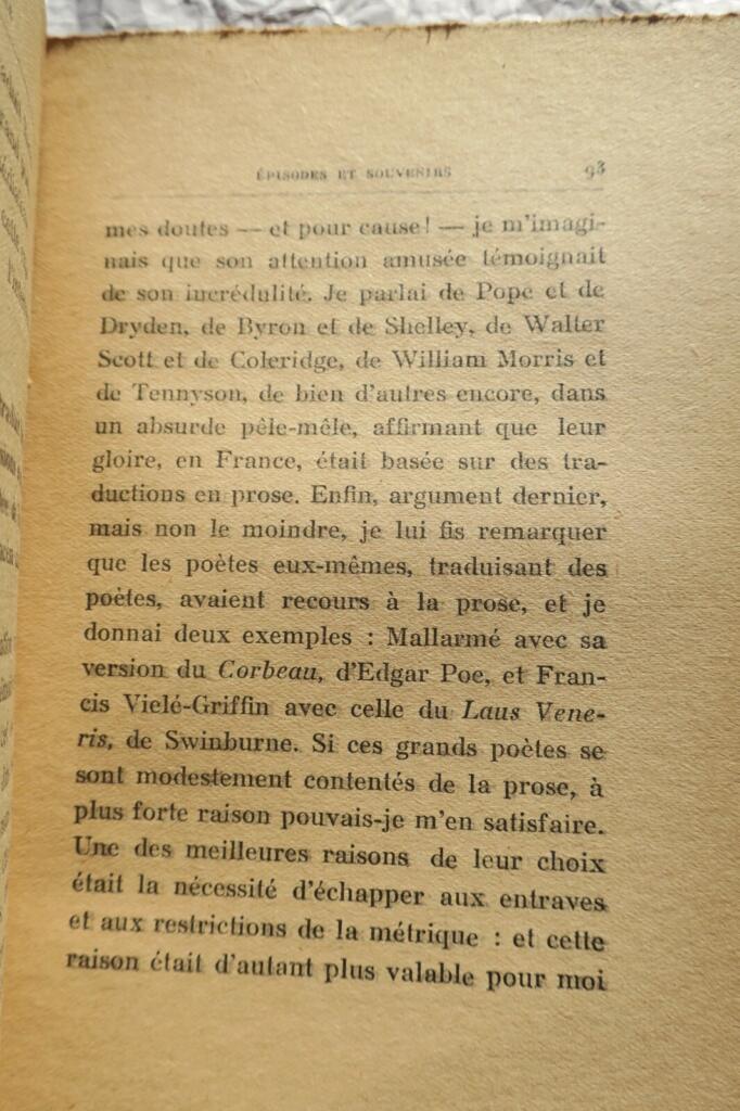 OSCAR WILDE – LA TRAGEDIE FINALE – SUIVI DE EPISODES ET SOUVENIRS…