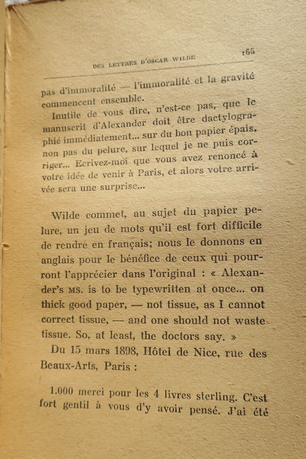 Oscar Wilde's Final Tragedy and Recollections - Image 3