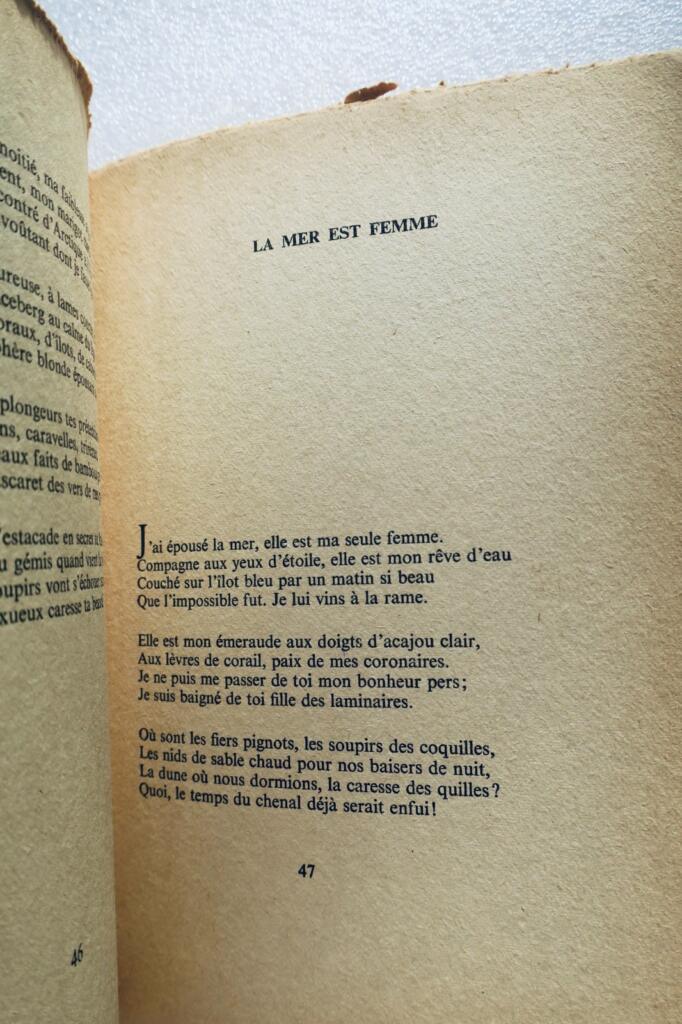 Original poetry collection with dedication
