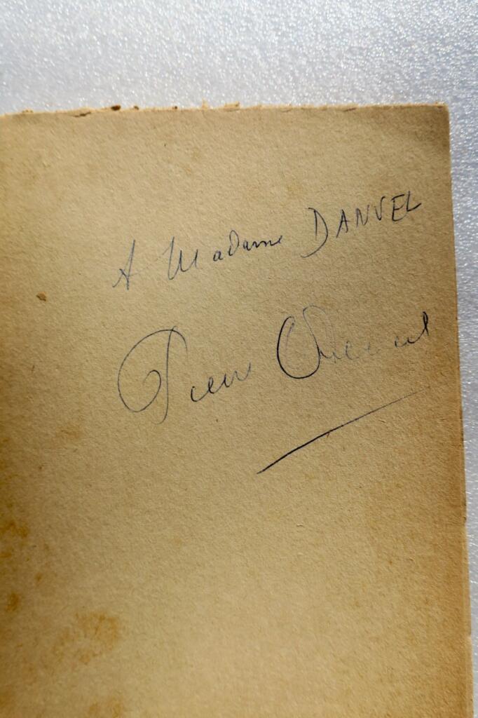 Original poetry collection with dedication
