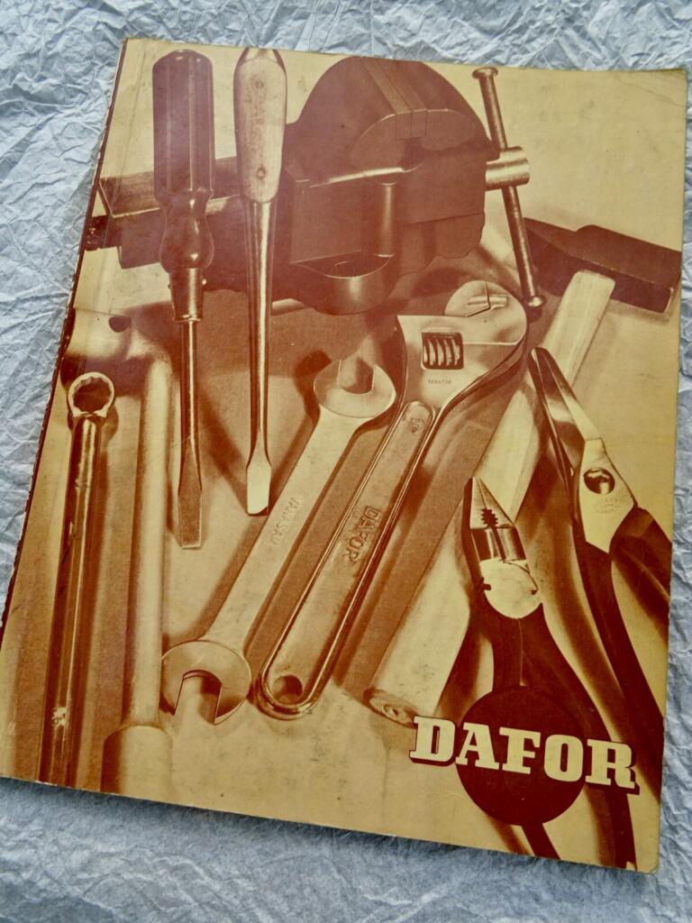 DAFOR 1952年工具目录