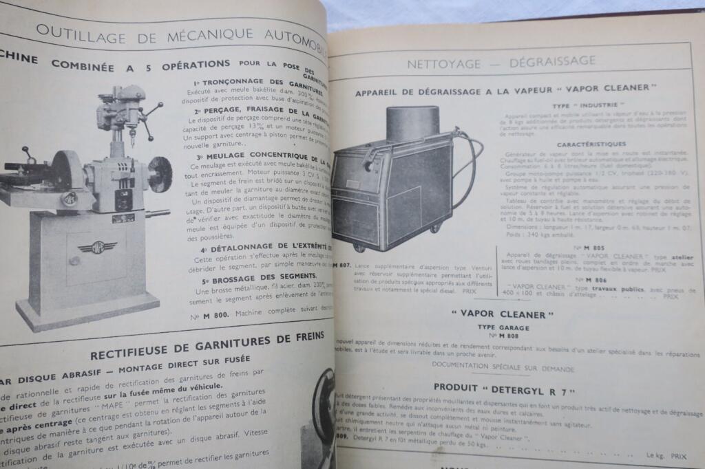 FIGA Tool Catalog 1953