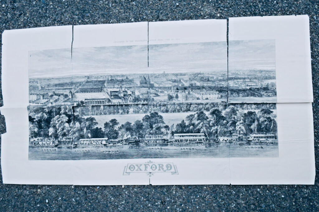 牛津 - 大型石版画