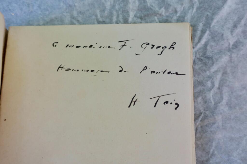 The Cursed Peak - Author's Inscription