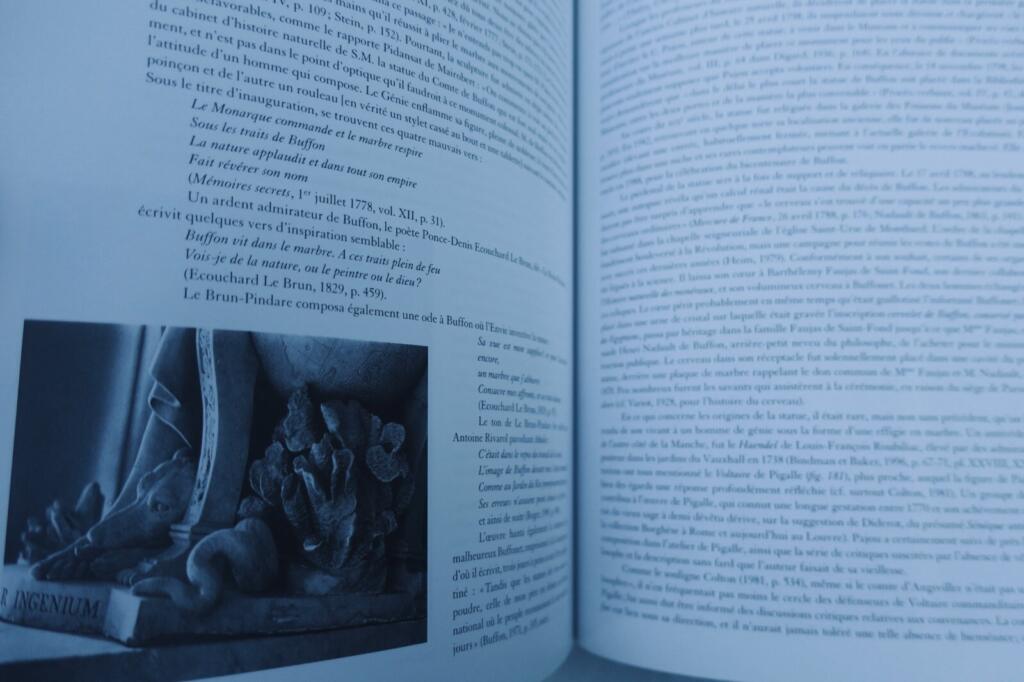 Ausstellungskatalog des Bildhauers Pajou