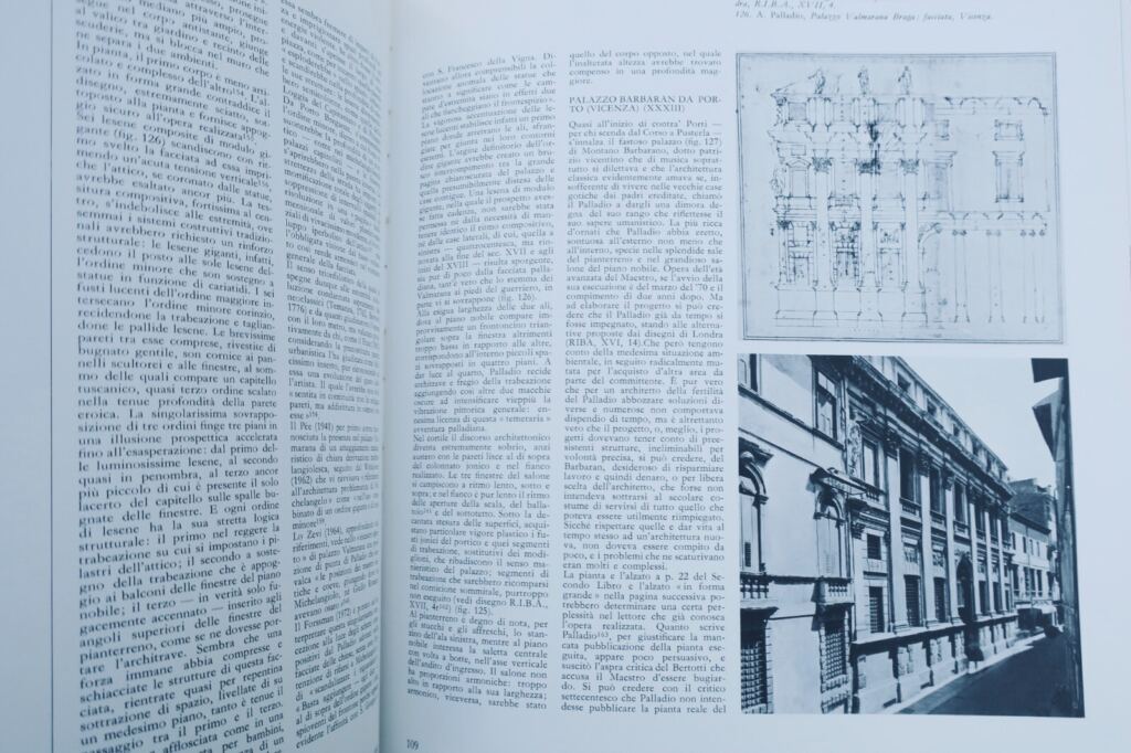 Palladio Exhibition Catalog, Vicenza 1973
