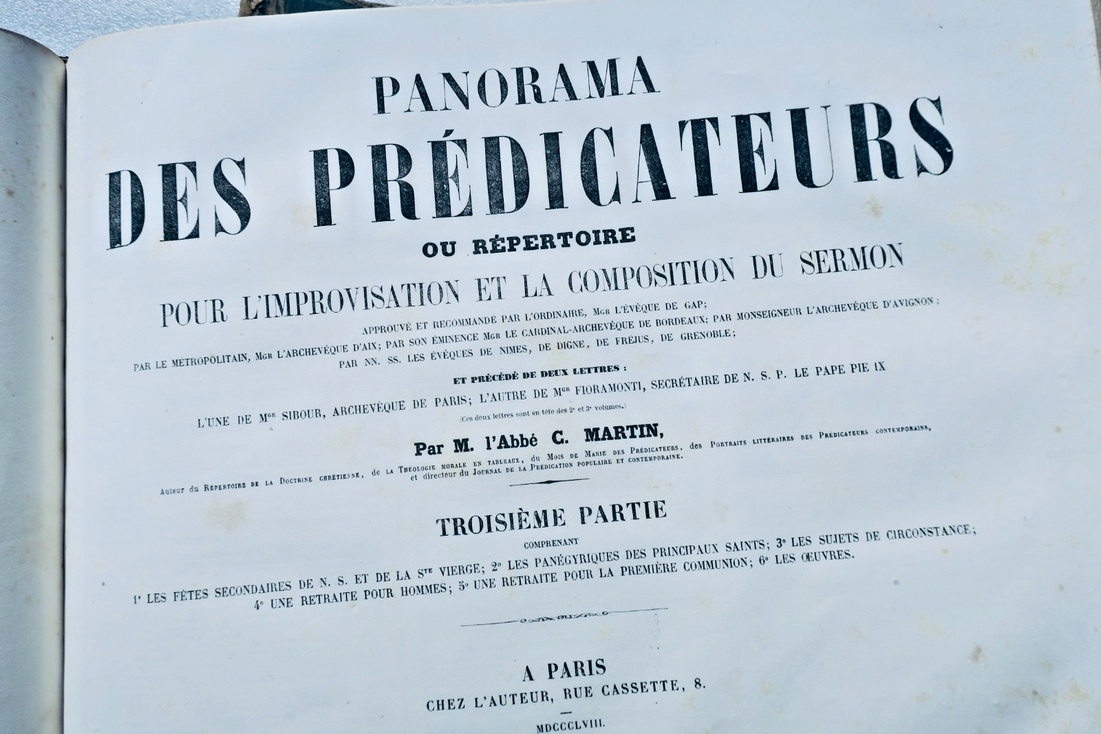 Panorama Of Preachers Or Directory For Improvisation And Composition
