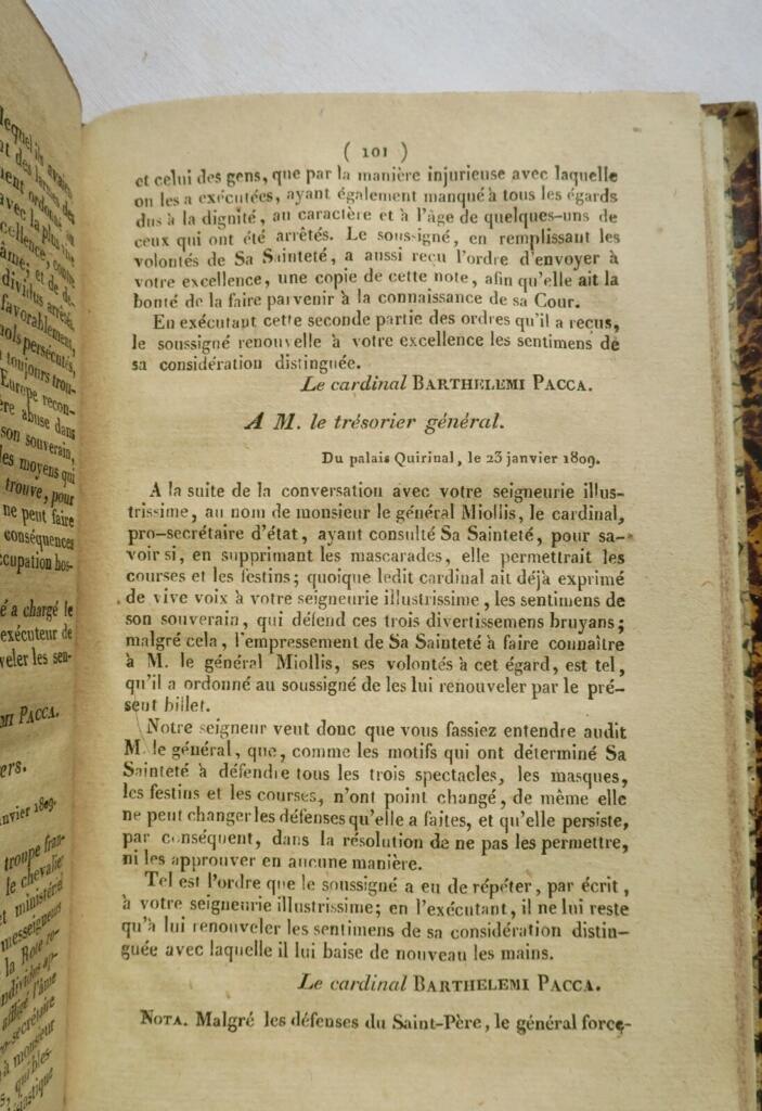 Päpstlich-französische Diplomatenkorrespondenz 1814
