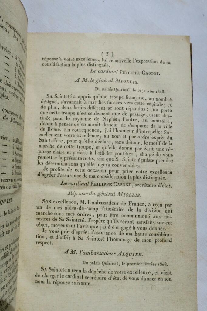 Päpstlich-französische Diplomatenkorrespondenz 1814