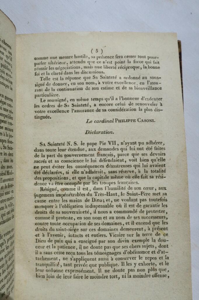 Päpstlich-französische Diplomatenkorrespondenz 1814