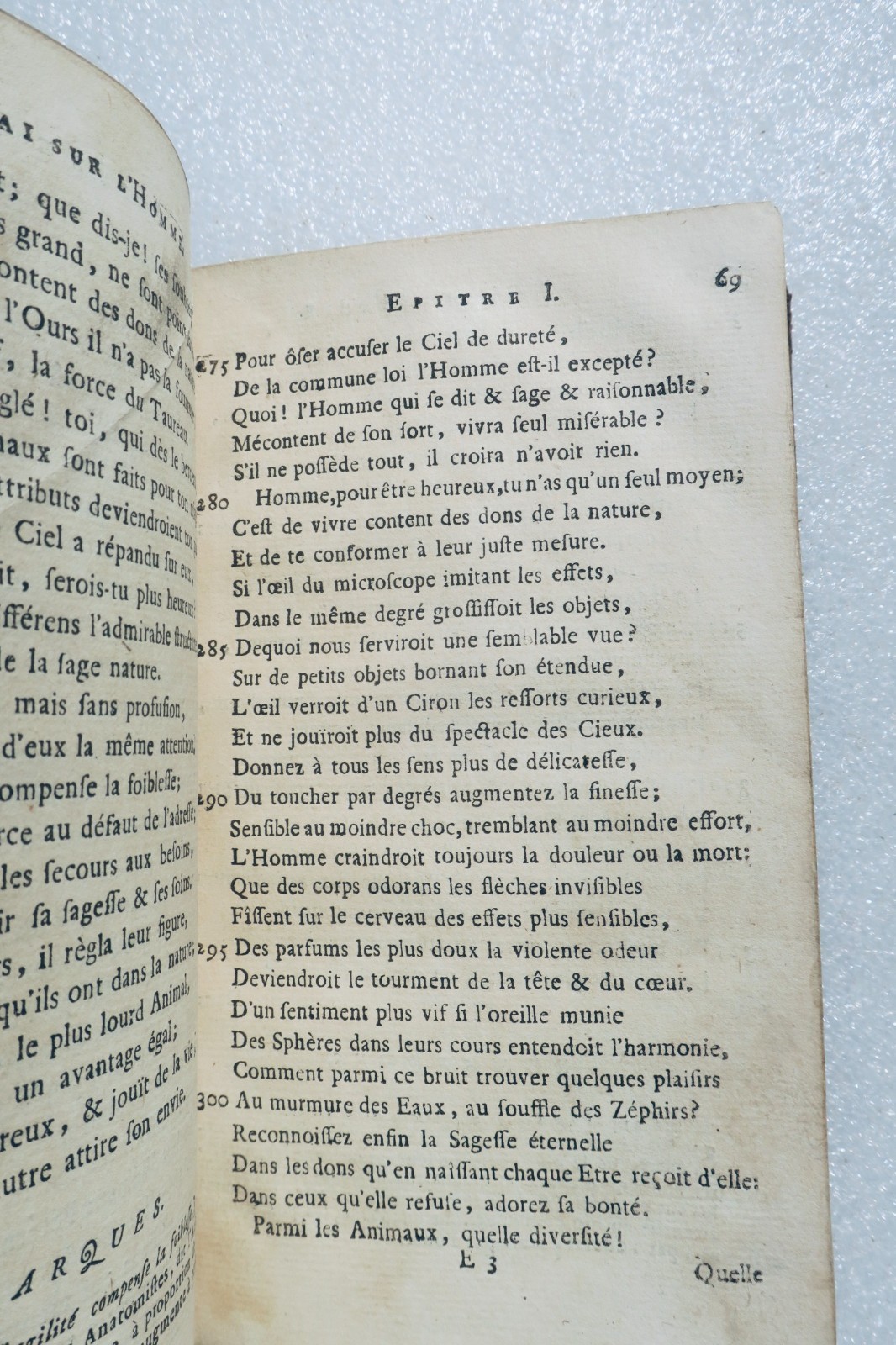 Pape Les principes de la morale et du goût, en deux poèmes 1739 – Image 5