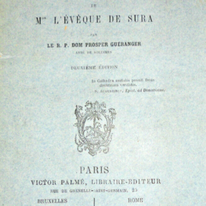 Pape Monarchie pontificale a propos du livre de Mseigneur l'évèque de Sura 1870