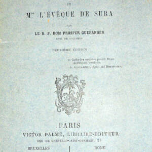 Pape Monarchie pontificale a propos du livre de Mseigneur l'évèque de Sura 1870