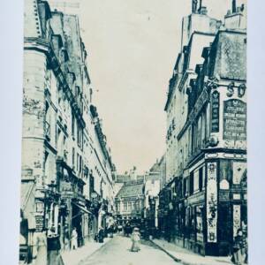 PARIS 7e rue du Bac. prise du Bd St-GERMAIN