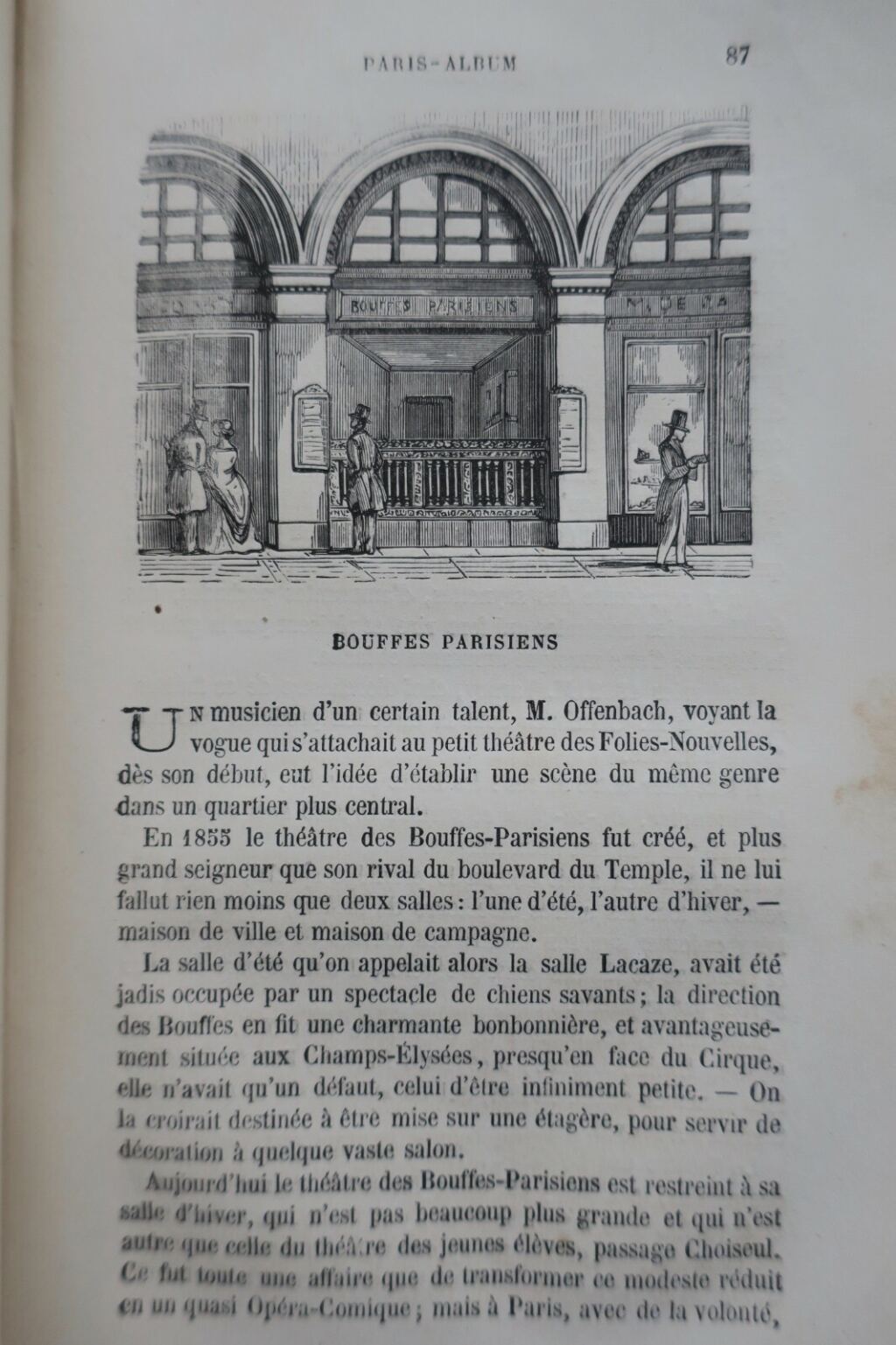 Historische Übersicht über Paris