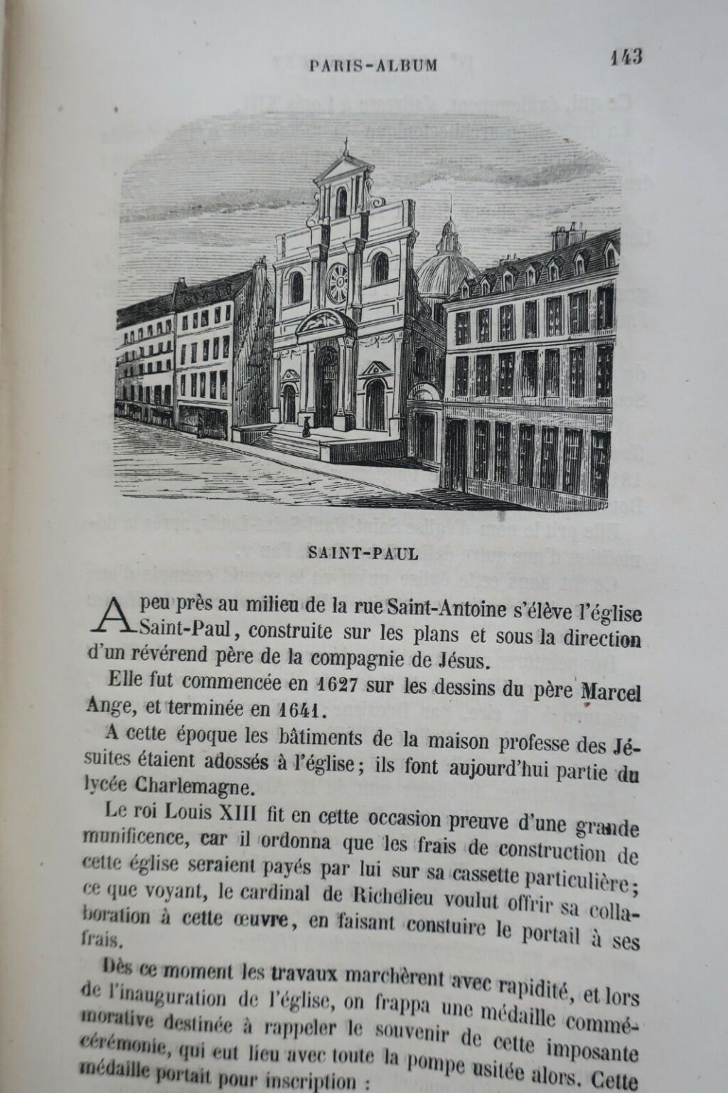 Historische Übersicht über Paris