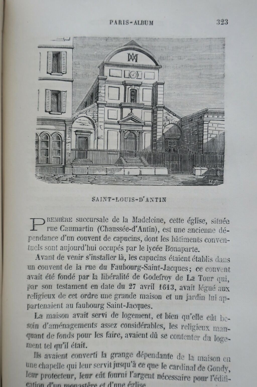 Historische Übersicht über Paris