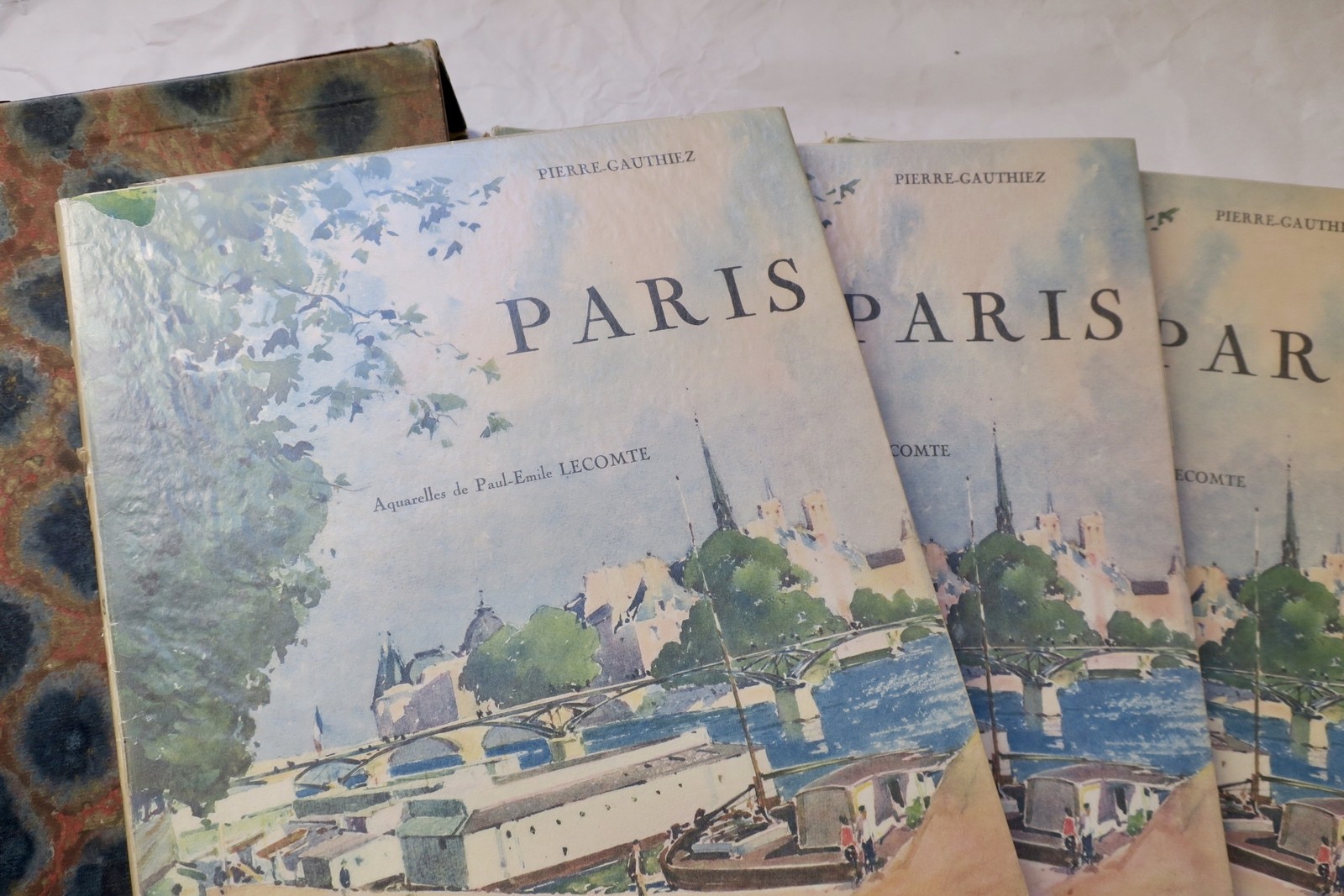Paris. Aquarelles de Paul-émile 3/3 1928 - La Librairie Antique