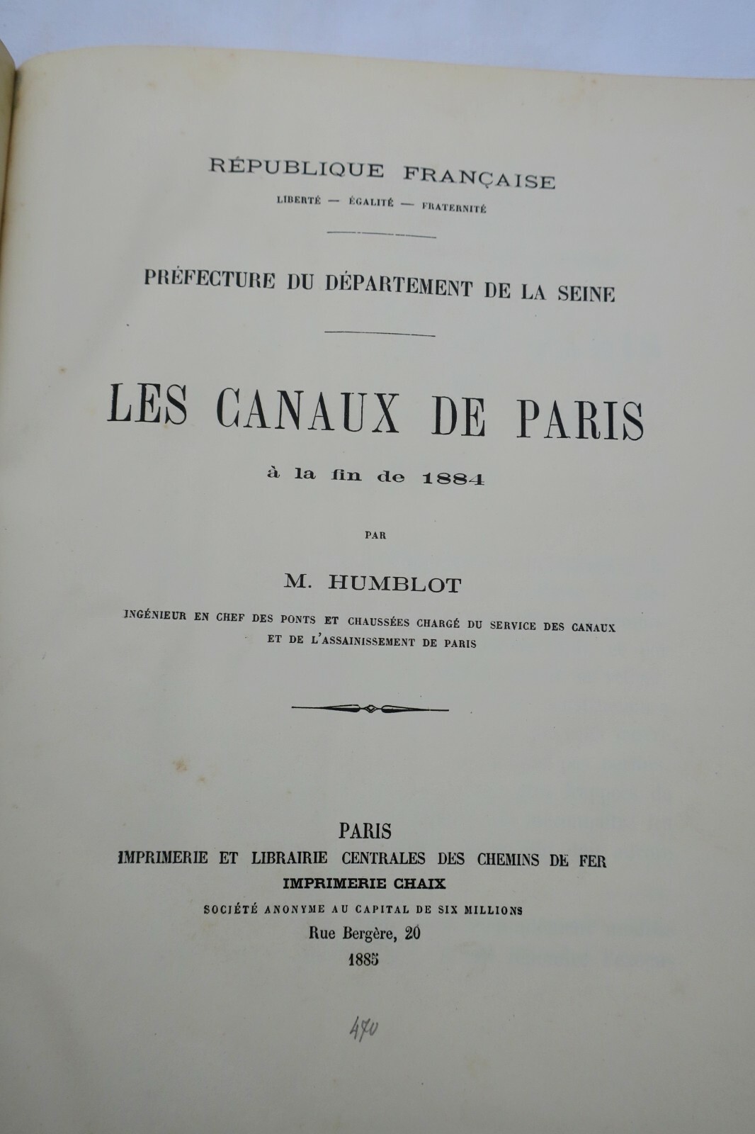 Paris Canals in Late 1884 - Image 4