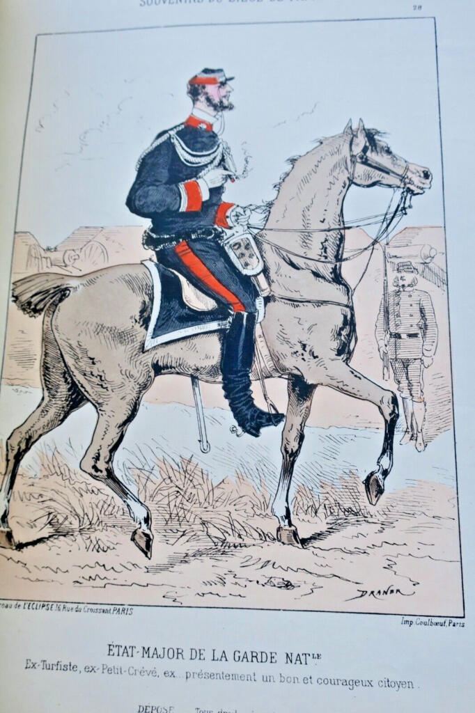 Erinnerungen an die Belagerung von Paris