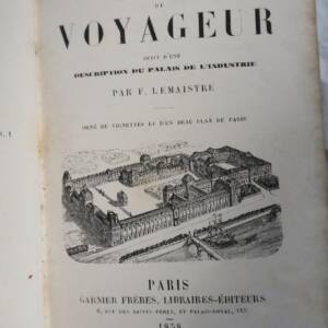 Paris en miniature guide pittoresque de voyageur 1858