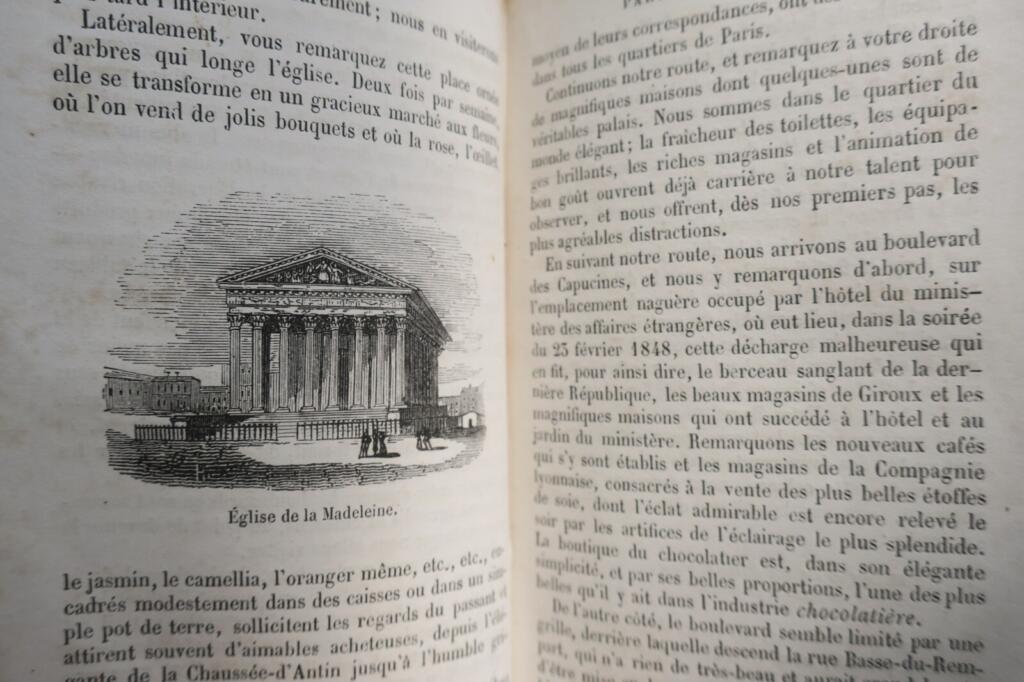Ein malerischer Führer durch Paris