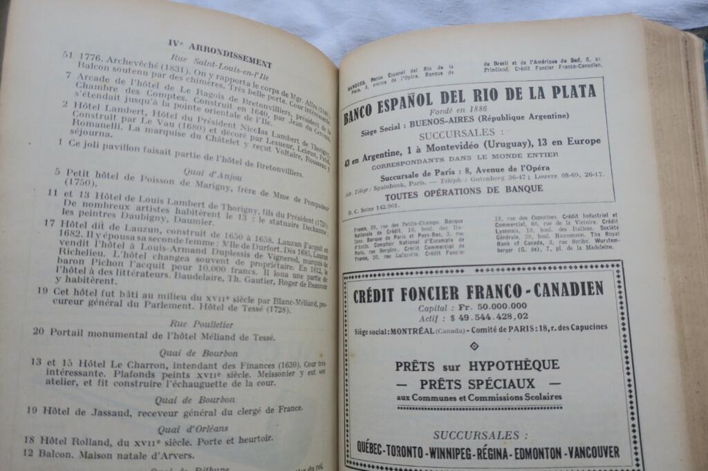 Paris-Guide et Annuaire France-Amérique 1931