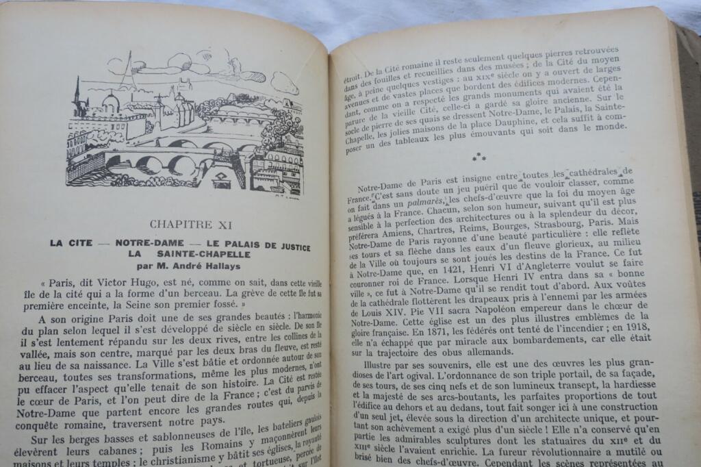1931年パリ旅行実用ガイド