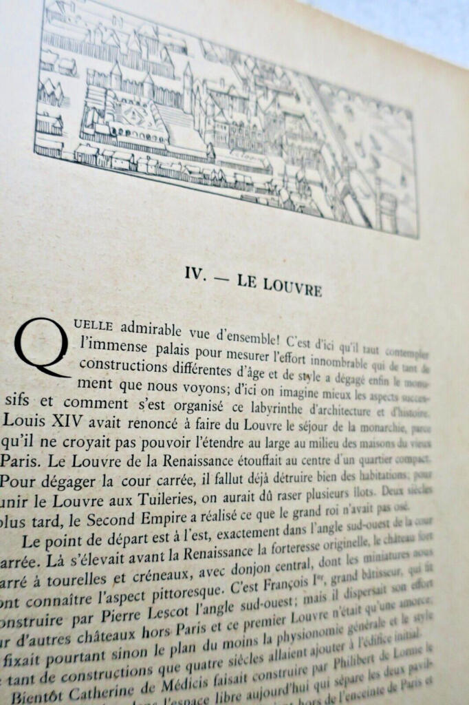 Blicke auf Paris von oben