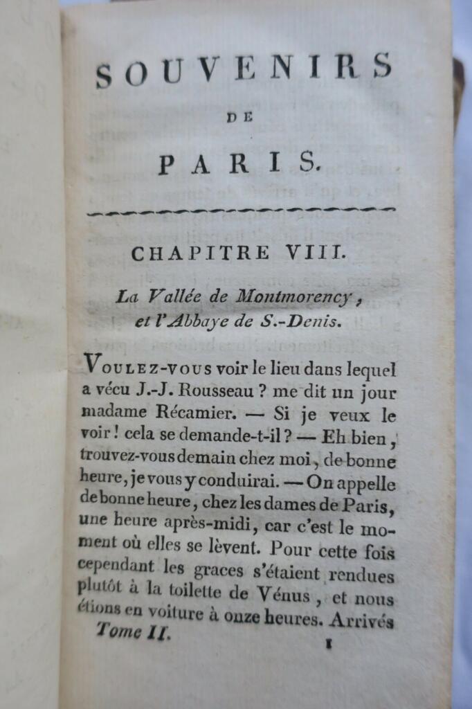 Parisian impressions during the Napoleonic era