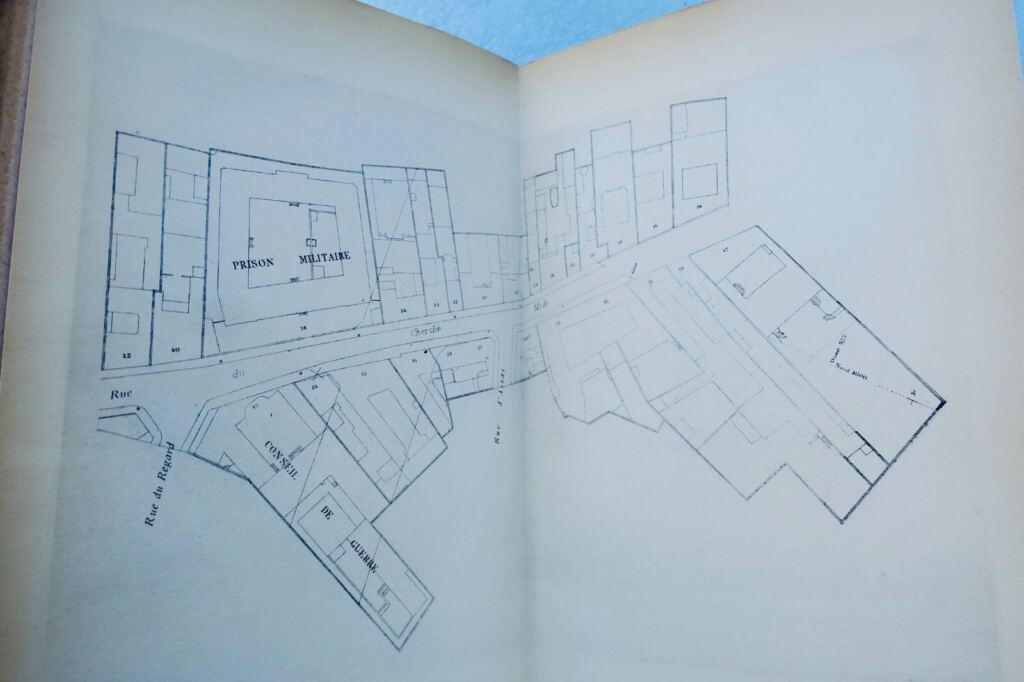 Historische Übersicht über die Cherche-Midi Straße in Paris