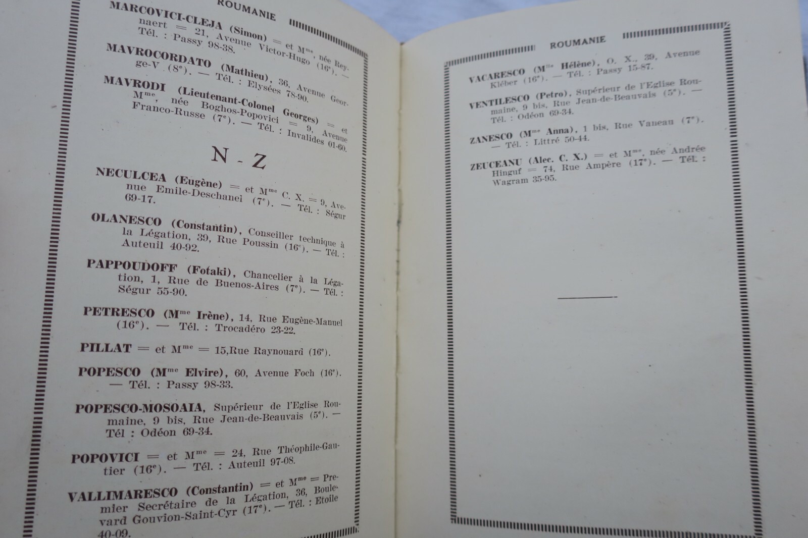 Elite der ausländischen Gesellschaft in Paris 1933 - Image 3