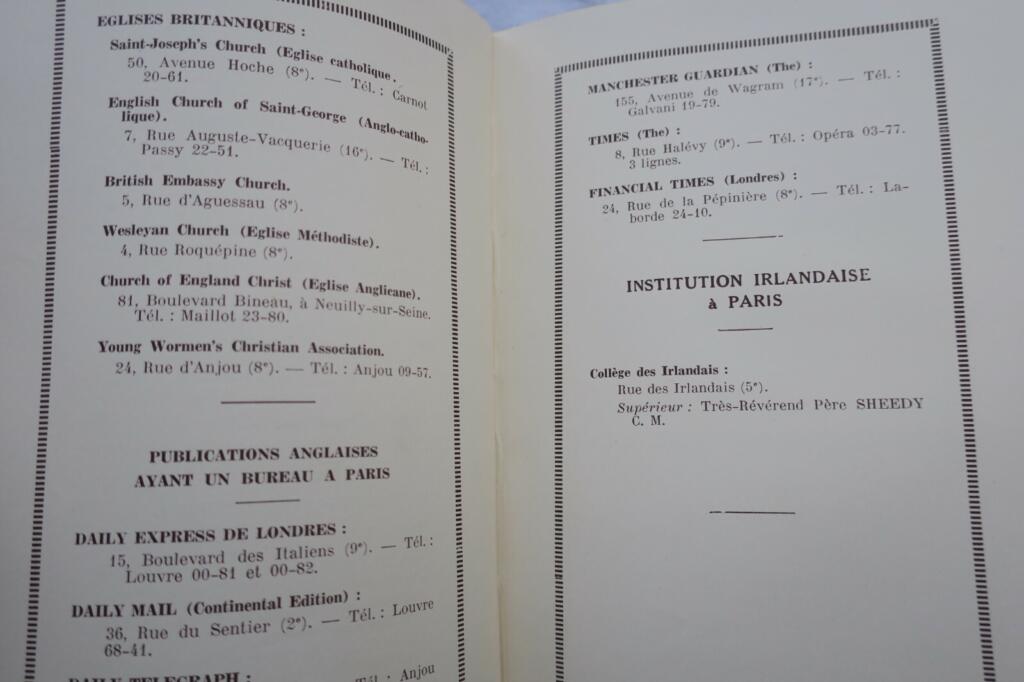 Elite of Foreign Society in Paris