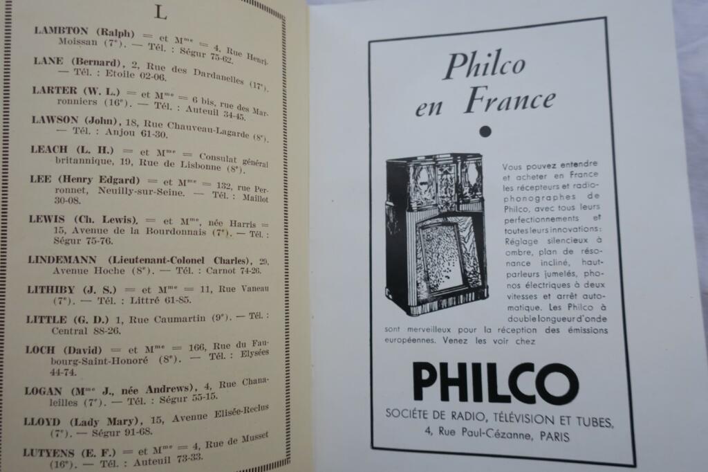 Elite of Foreign Society in Paris