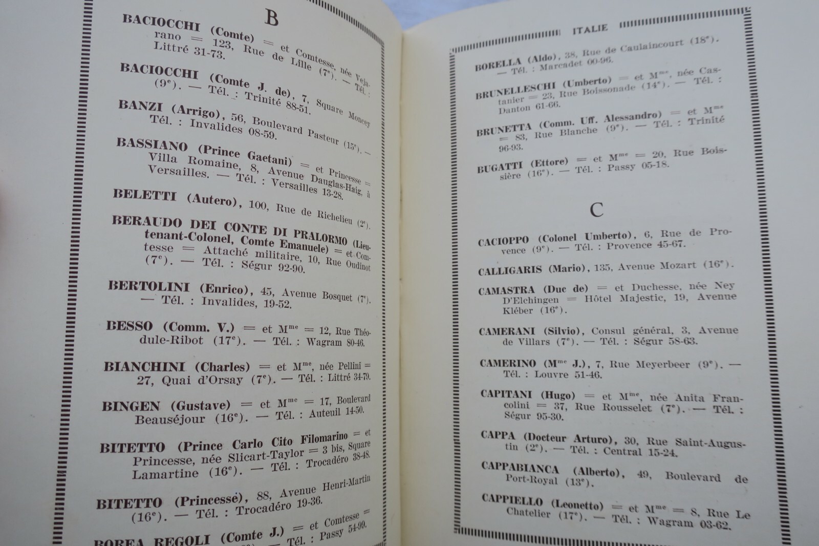 Elite der ausländischen Gesellschaft in Paris 1933 - Image 4
