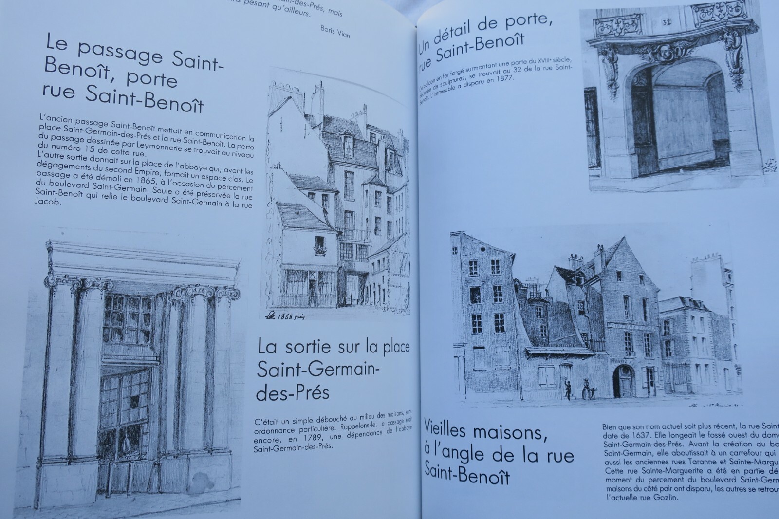Memories of Old Paris<span class="lla-card-orig-wrap"><span class="lla-card-orig">❦ Paris, Mémoires du vieux Paris</span></span> - La Librairie Antique