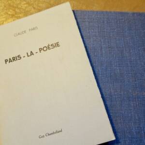 PARIS Paris-La-Poésie + dédicace