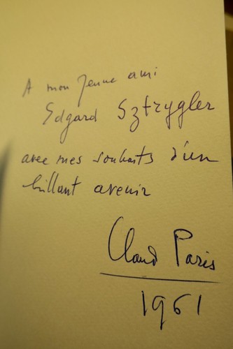 Gedichtsammlung über Paris und seine Viertel<span class="lla-card-orig-wrap"><span class="lla-card-orig">❦ PARIS Paris-La-Poésie + dédicace</span></span> - La Librairie Antique