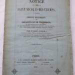 Paris Parish Of Saint-Nicolas-Des-Champs 1841