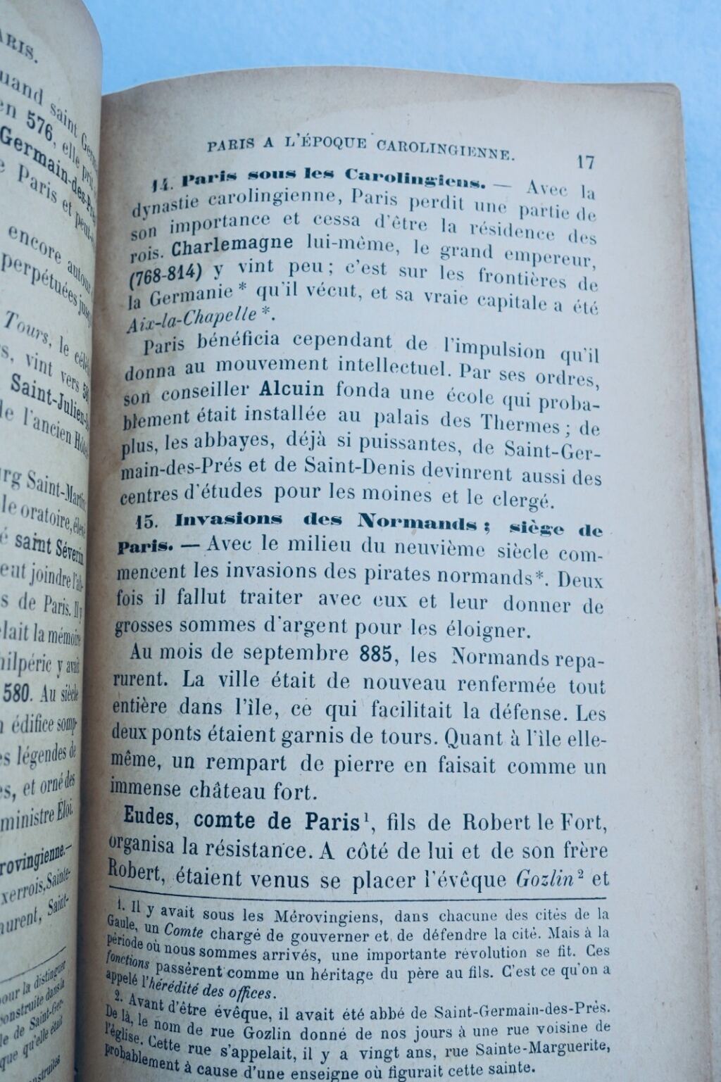 Paris Geschichte, Denkmäler und Verwaltung