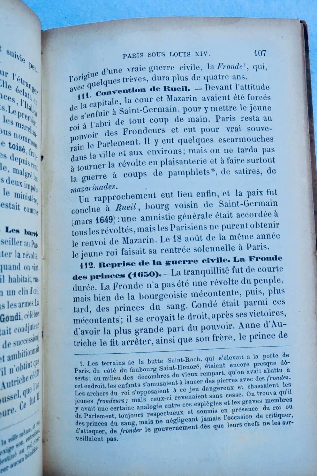Paris Geschichte, Denkmäler und Verwaltung