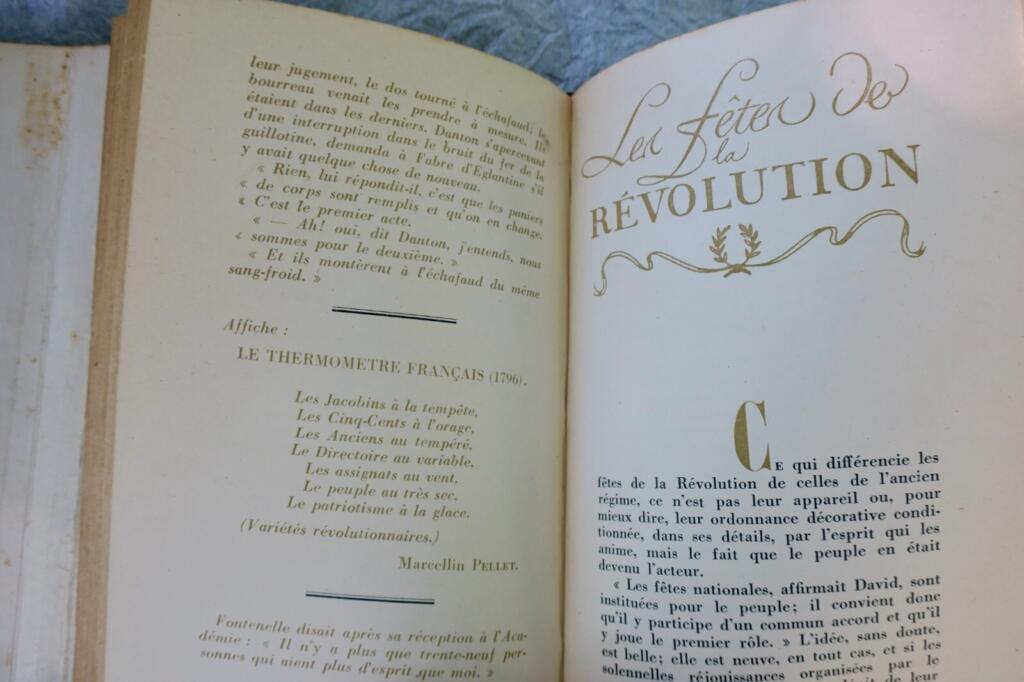 Paris sous la révolution – Almanach de la révolution MCMXLVII