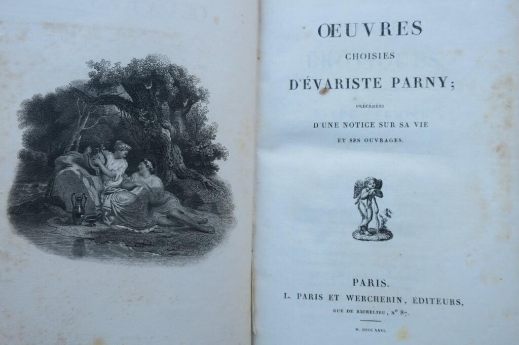 Selected Works of Evariste Parny