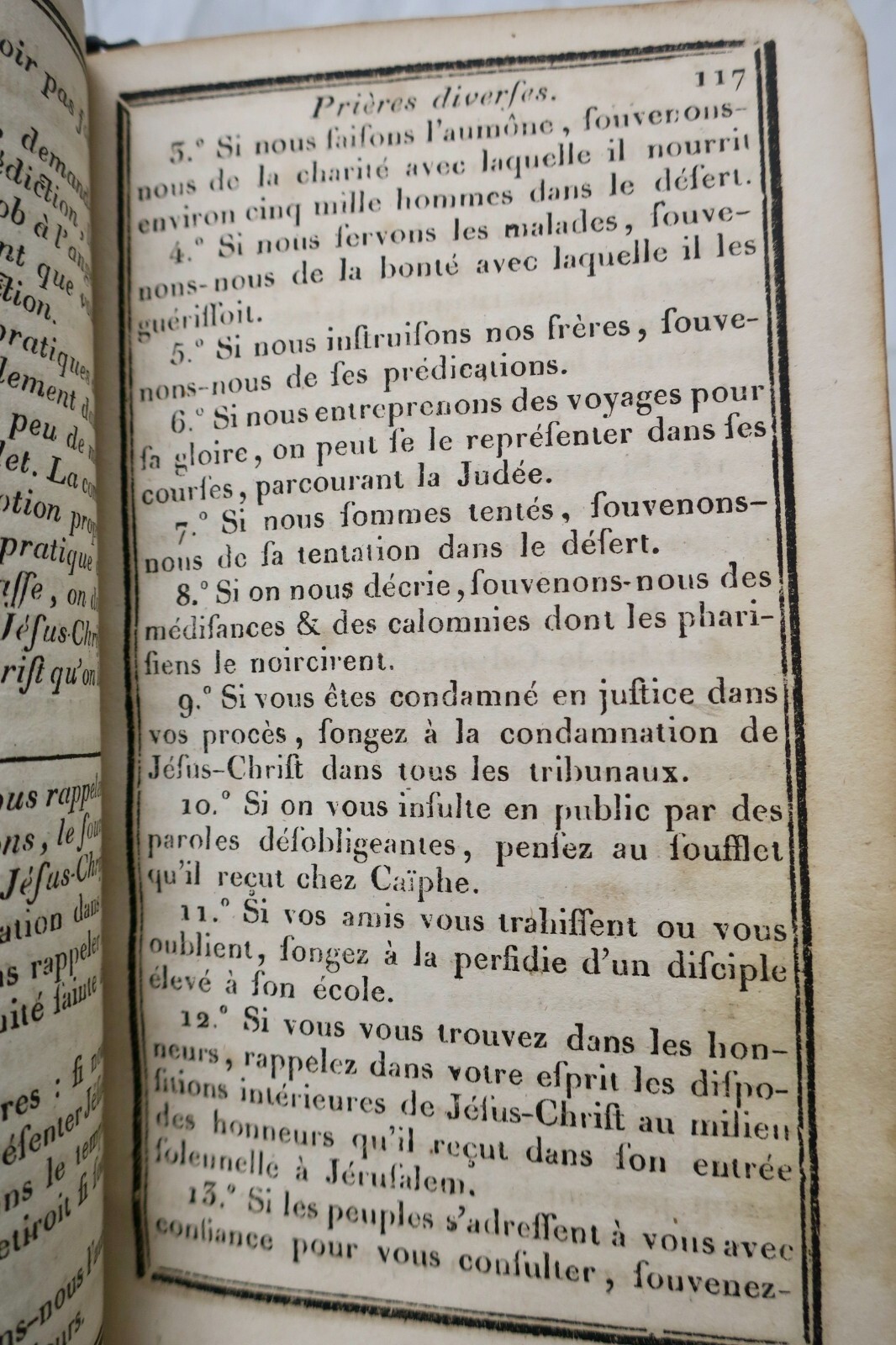 Paroissien sanctifié par toute prière de la journée du chrétien 1823 cuir – Image 8