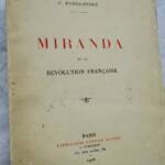 Miranda und die Französische Revolution