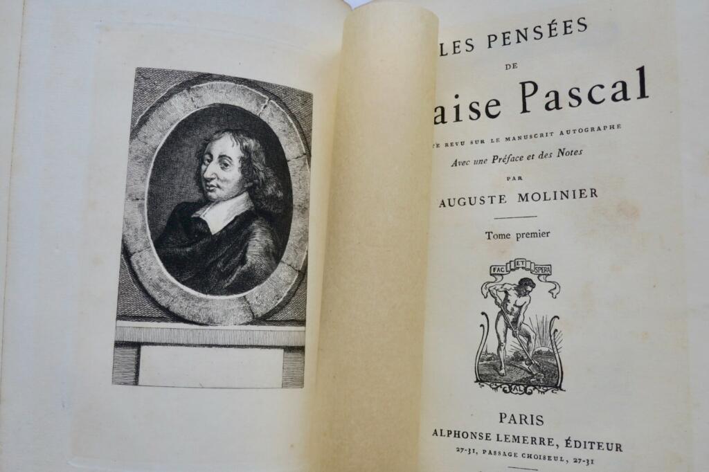 Gedanken von Pascal in zwei Bänden