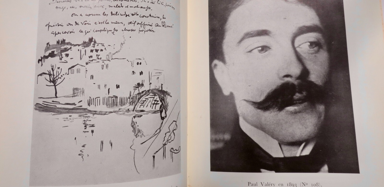 Paul Valéry Catalogue de l'exposition la Bibliothèque Nationale 1956 – Image 7
