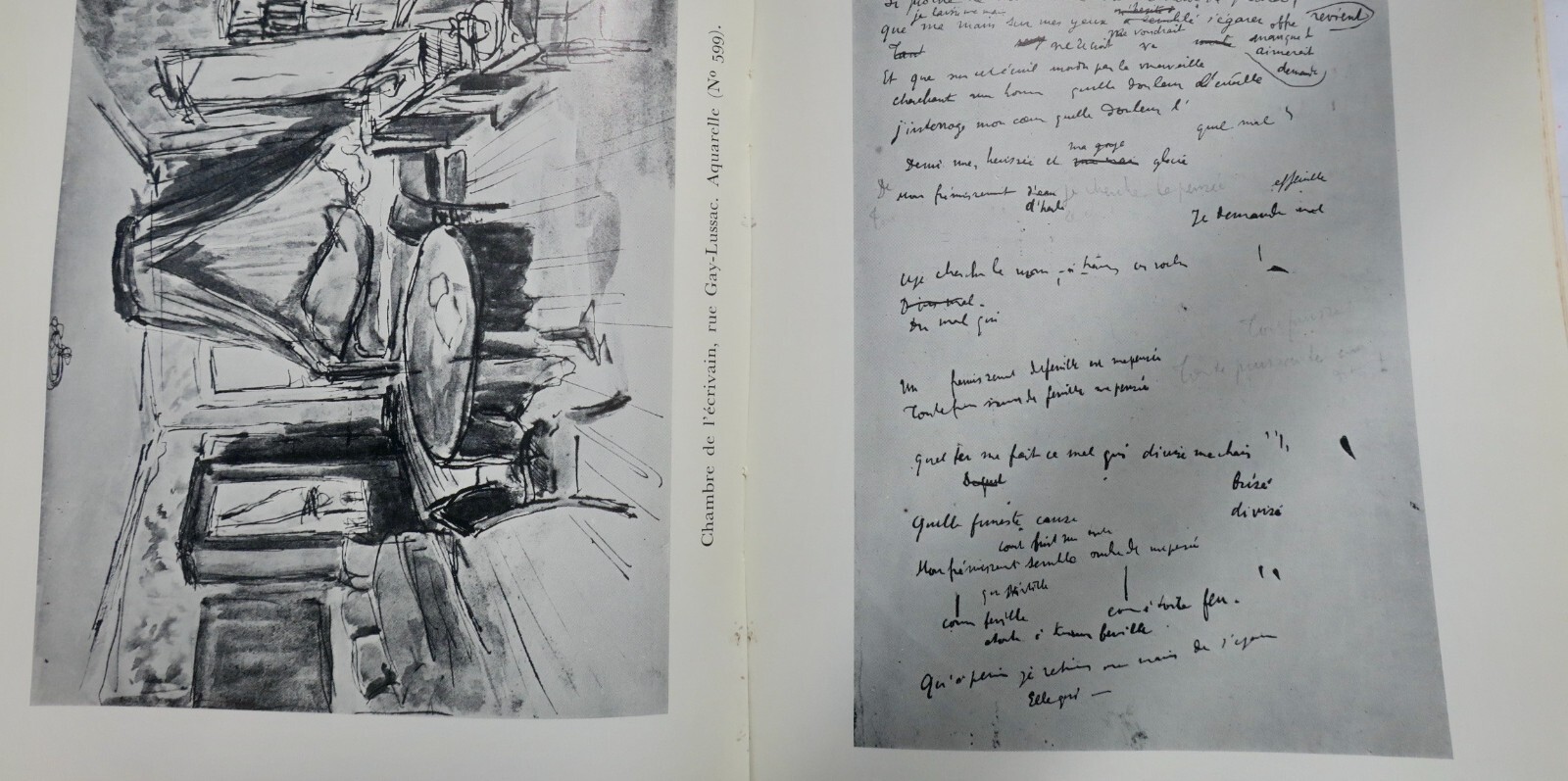 Paul Valéry Catalogue de l'exposition la Bibliothèque Nationale 1956 – Image 10