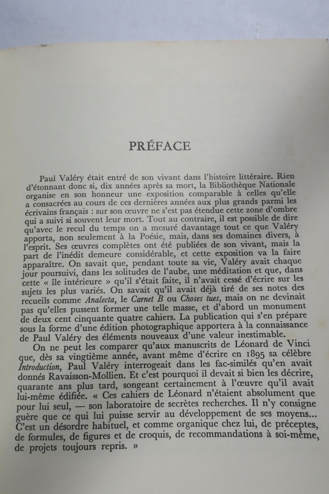 VALÉRY Exhibition Catalog 1956 - Bibliothèque Nationale - Image 8