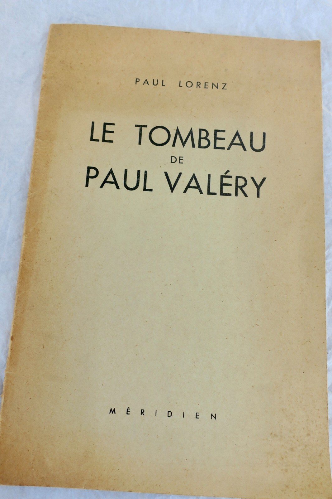 Paul Valéry LE TOMBEAU DE PAUL VALERY Envoi – Image 7